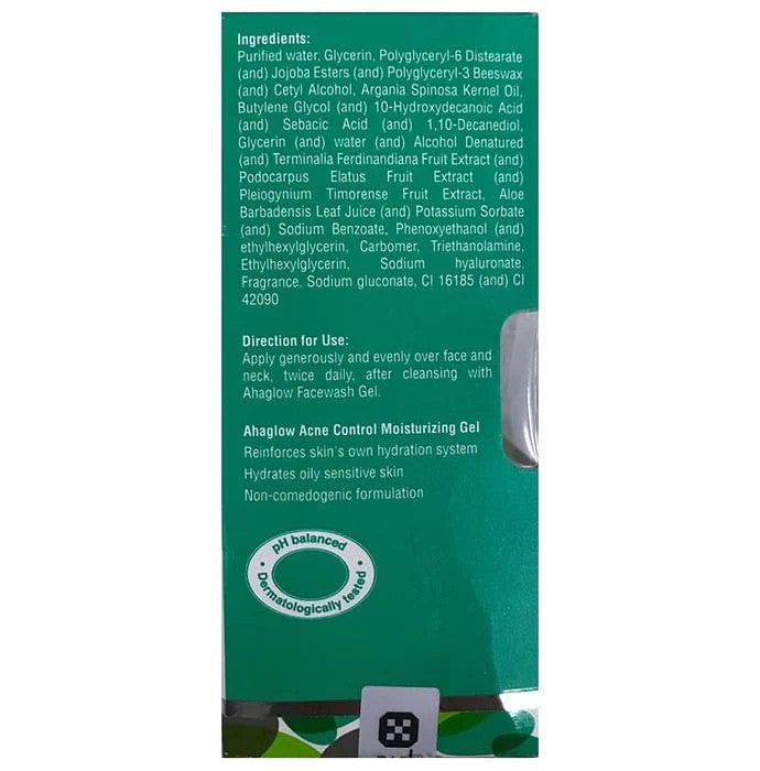 Ahaglow Acne Control Moisturizing Gel